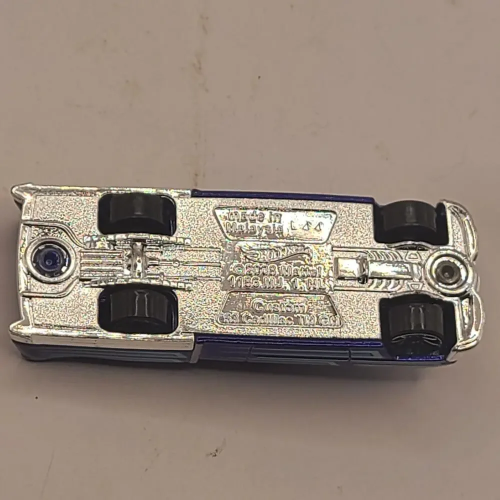 Hot Wheels Deep Blue Metallic Custom '53 Cadillac Loose Diecast 1:64 2008